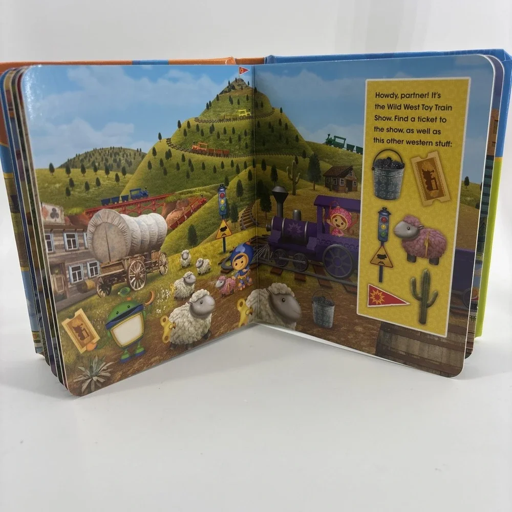 NICKELODEON: TEAM‎ UMIZOOMI LITTLE FIRST LOOK AND FIND Excellent Condition